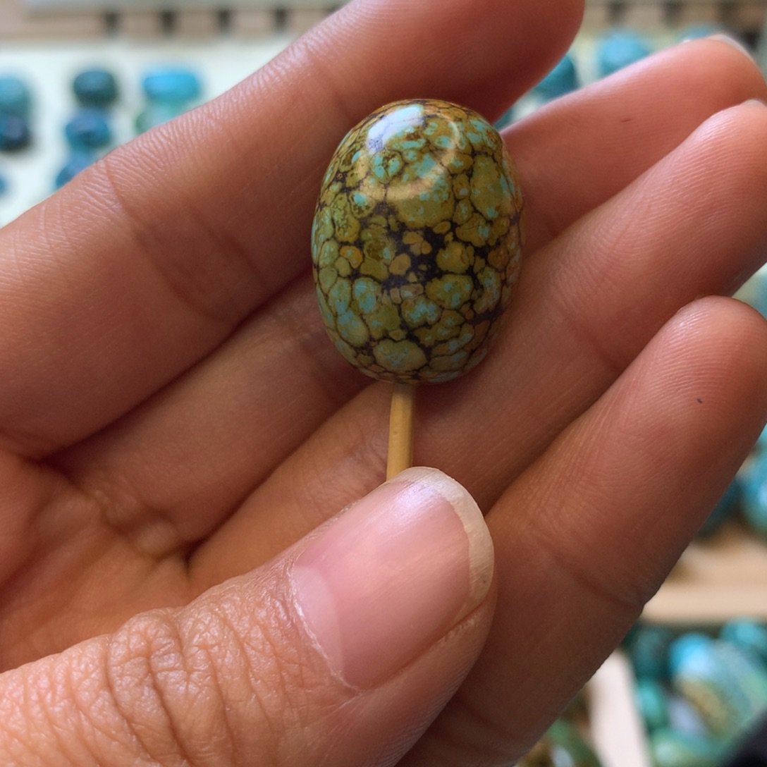 金***1绿松石未镶嵌珠宝奇石