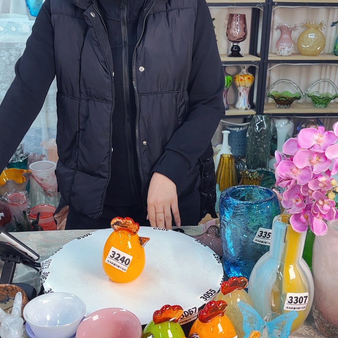 3240蛋鸡 家悦琉璃工艺品