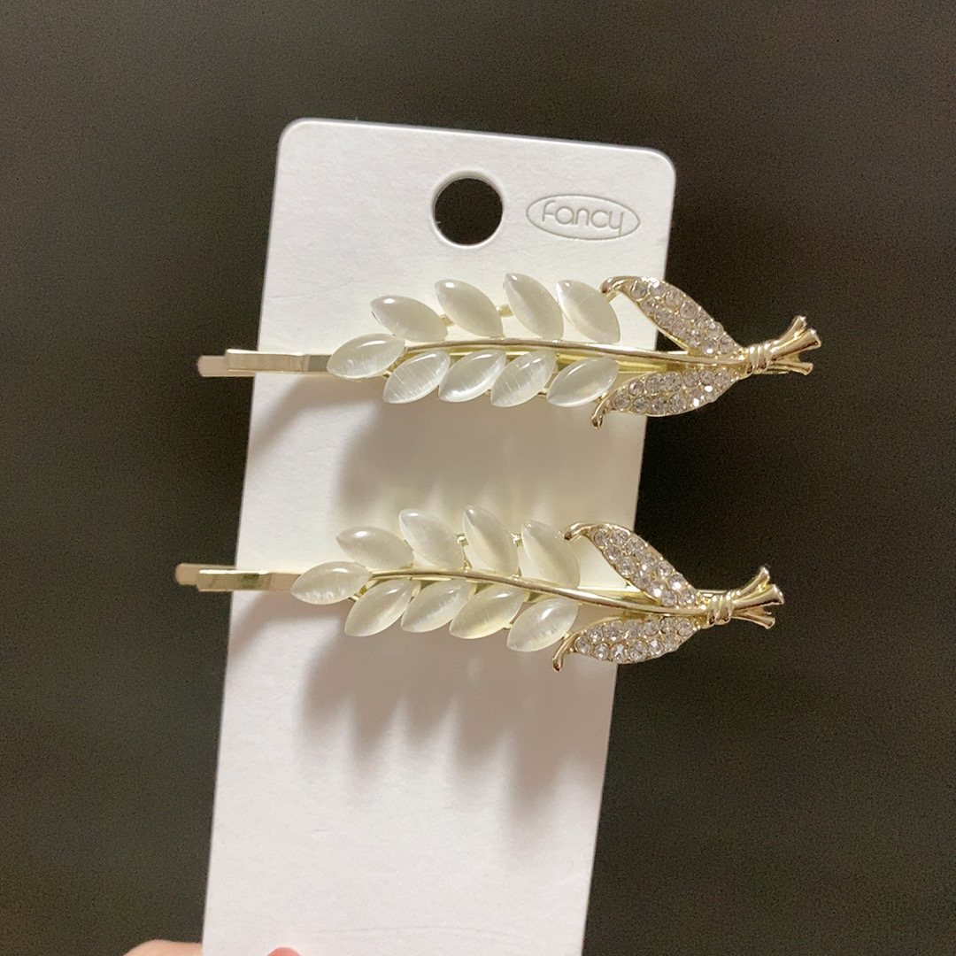 0270一字夹刘海碎发夹简约时尚韩版钻发夹