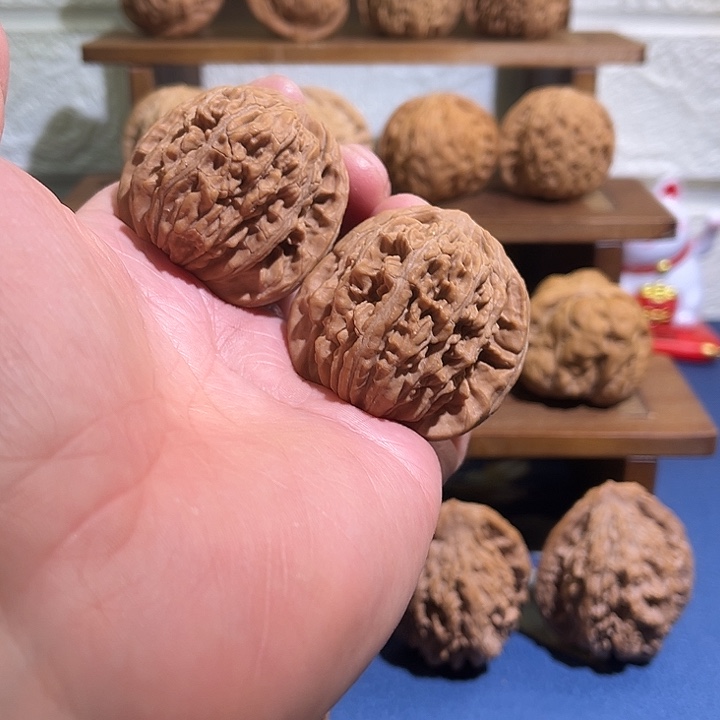 吊坠文玩核桃四座楼