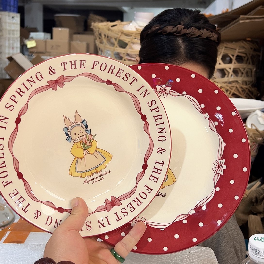 潮州陶瓷工厂微瑕9寸10寸