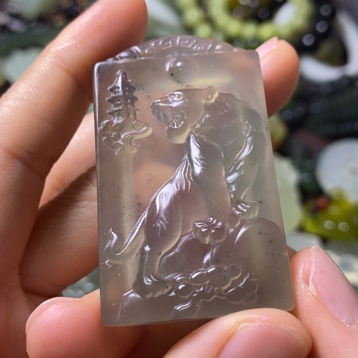 岫玉岫玉挂件未镶嵌