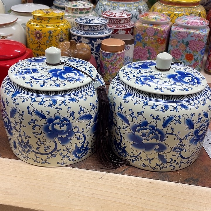 陶瓷罐密封罐茶叶罐储物罐