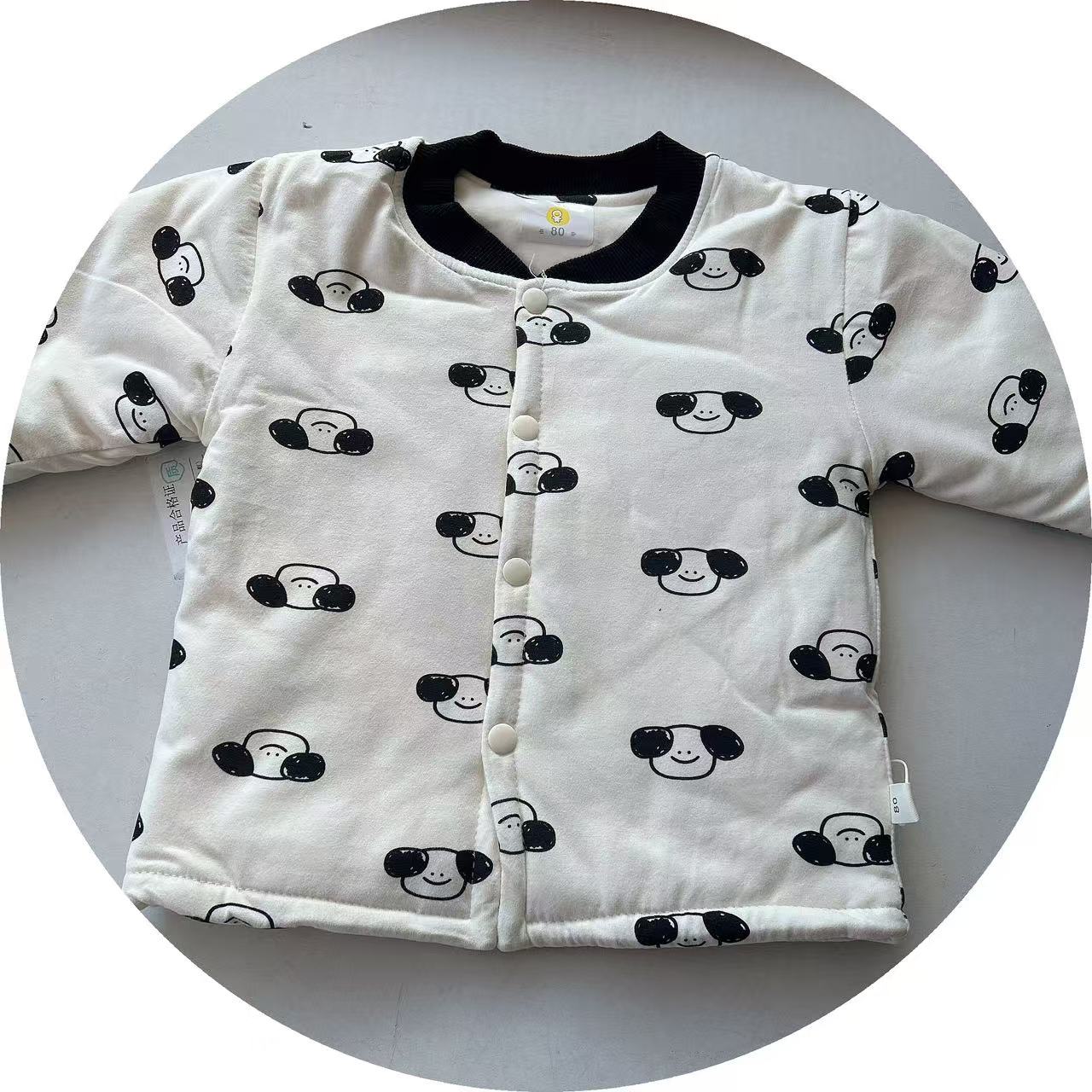 小浠儿童薄棉上衣