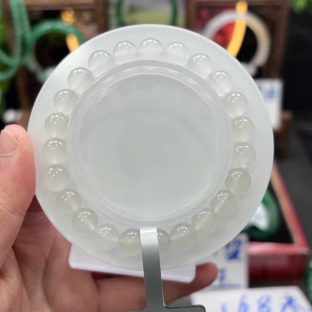 石英质玉手镯未镶嵌独龙玉手串+小涵7.4