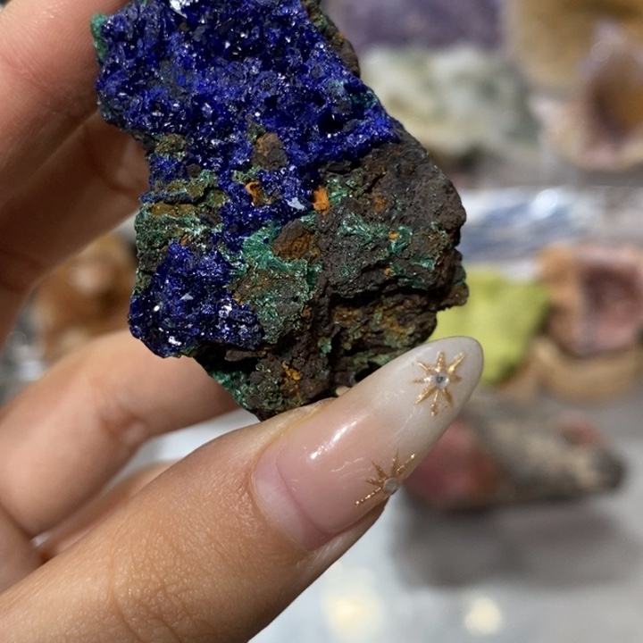 南***枝石材安徽大颗粒闪闪星空蓝铜