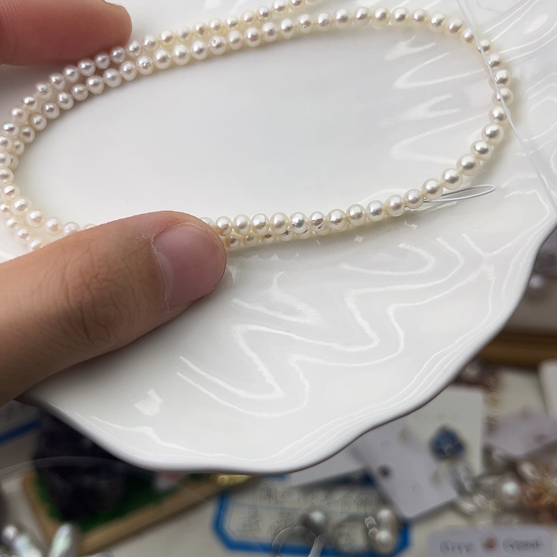 淡水珍珠颈饰未镶嵌