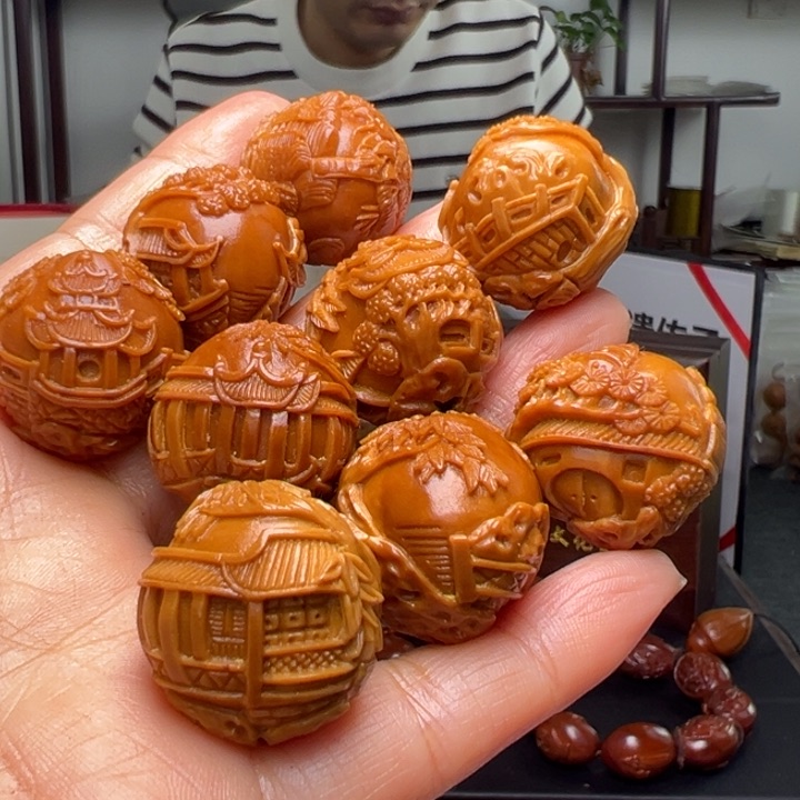橄榄核吊坠橄榄核