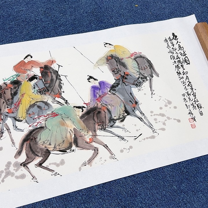 国画书画作品多次