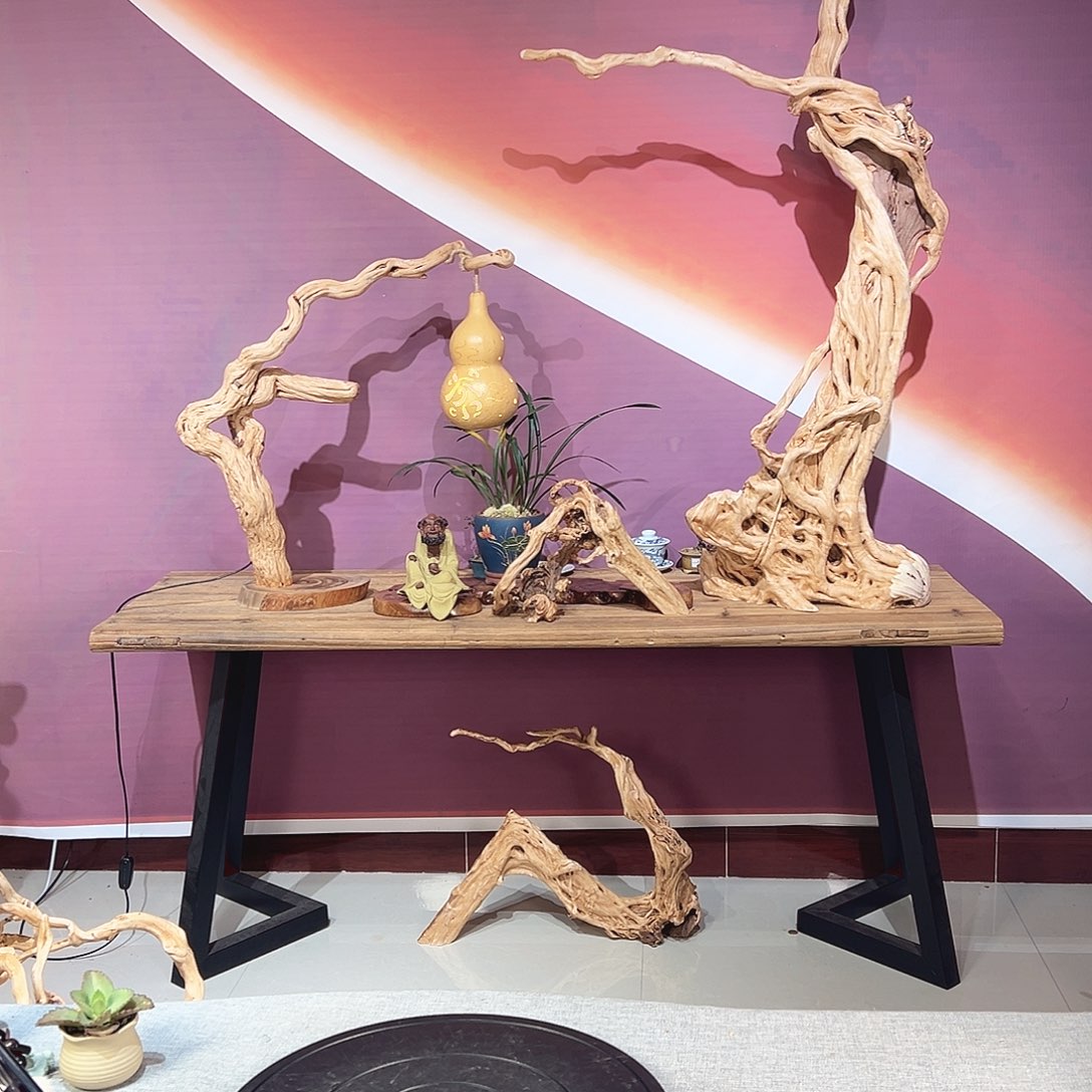 K***G木天然杜鹃根根艺摆件