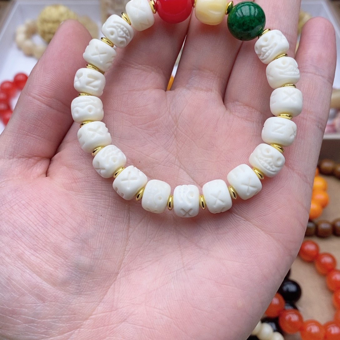 鹿骨手串/手链10×9鹿角骨