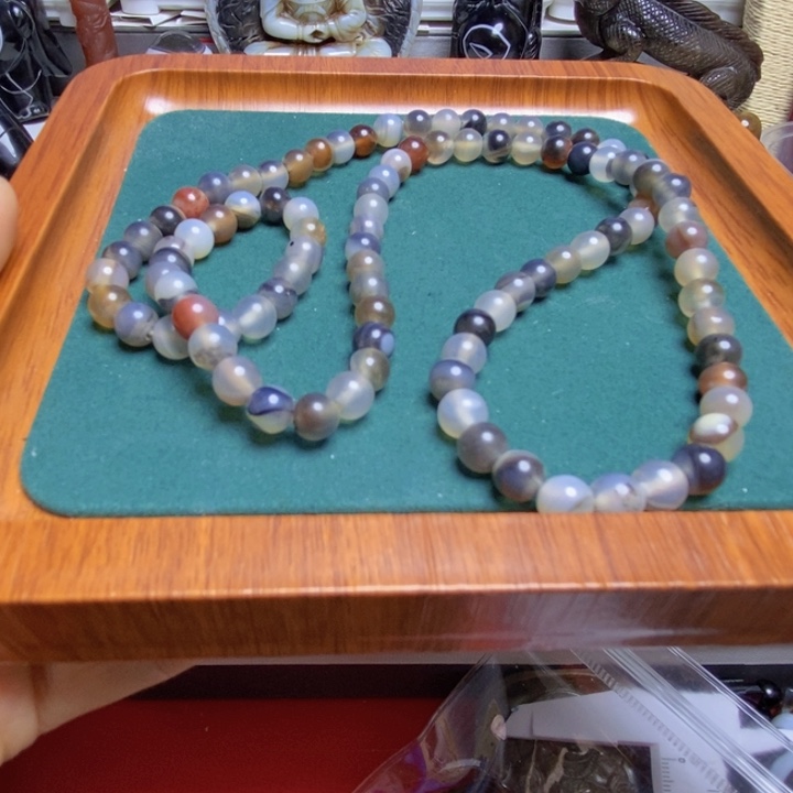 未镶嵌颈饰玛瑙/玉髓山*几