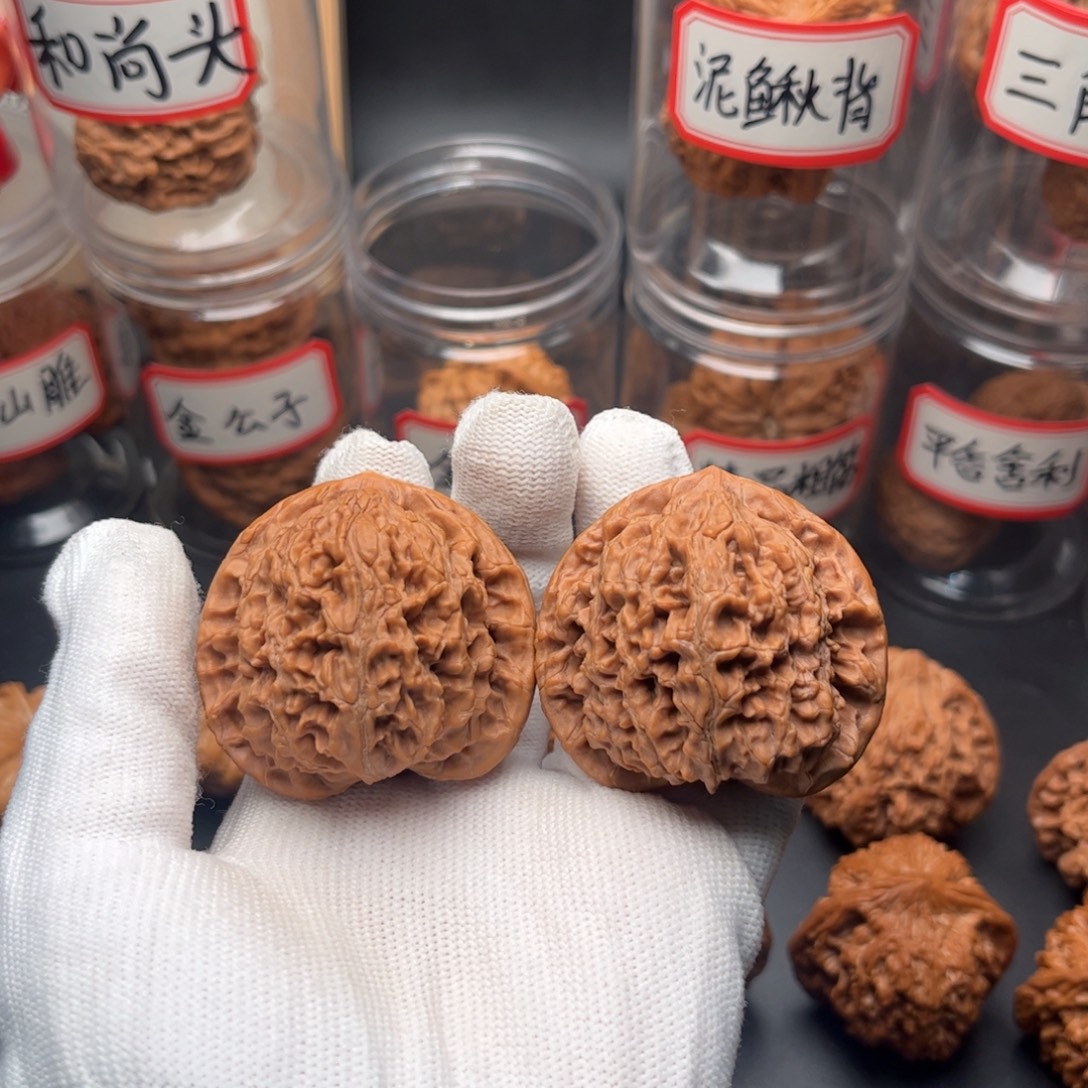 把件文玩核桃46精品水龙纹