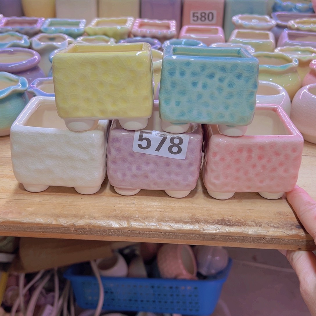 陶瓷花盆当场凑满12包邮