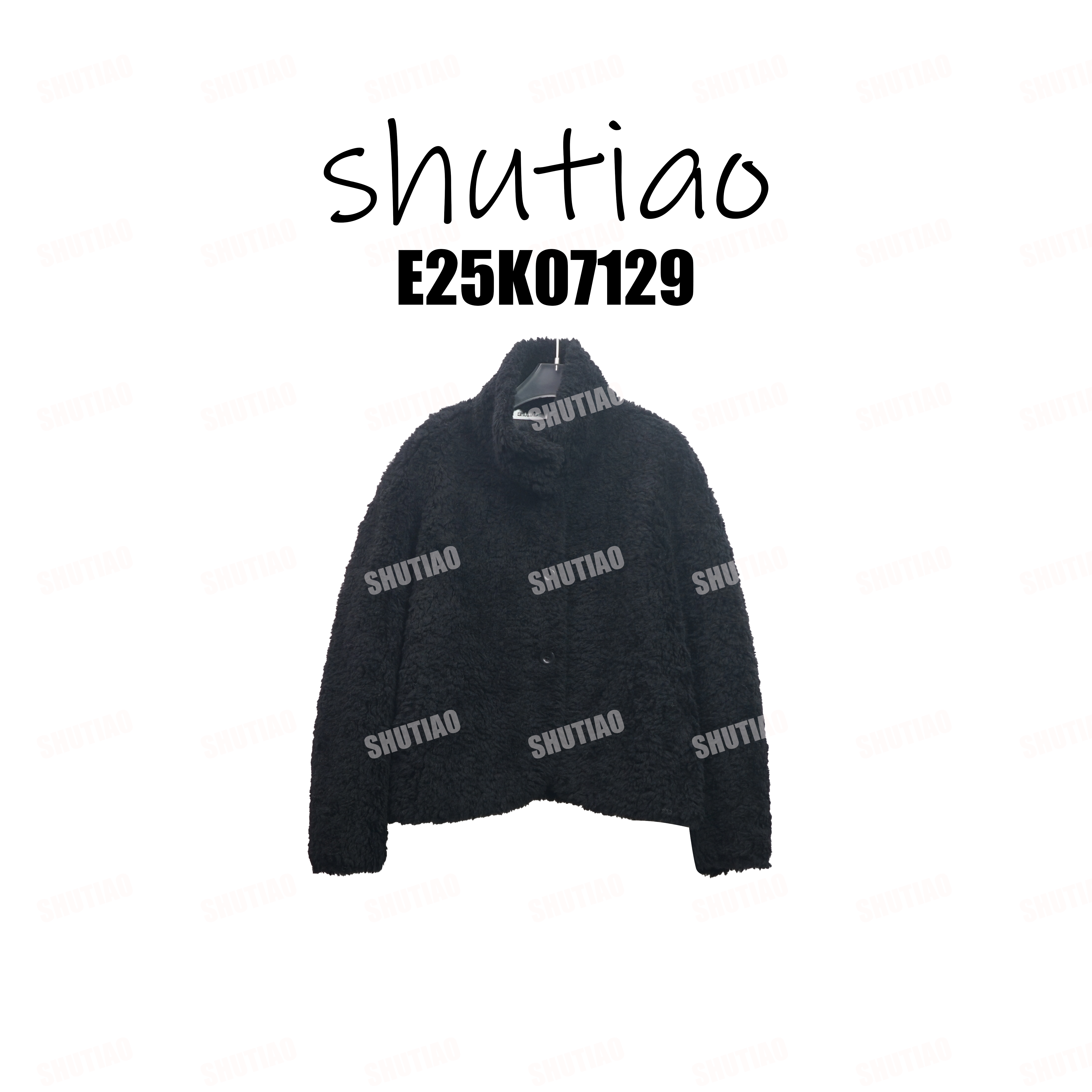 【SHUTIAO】2025秋冬：新款小众设计款外套E25K07129