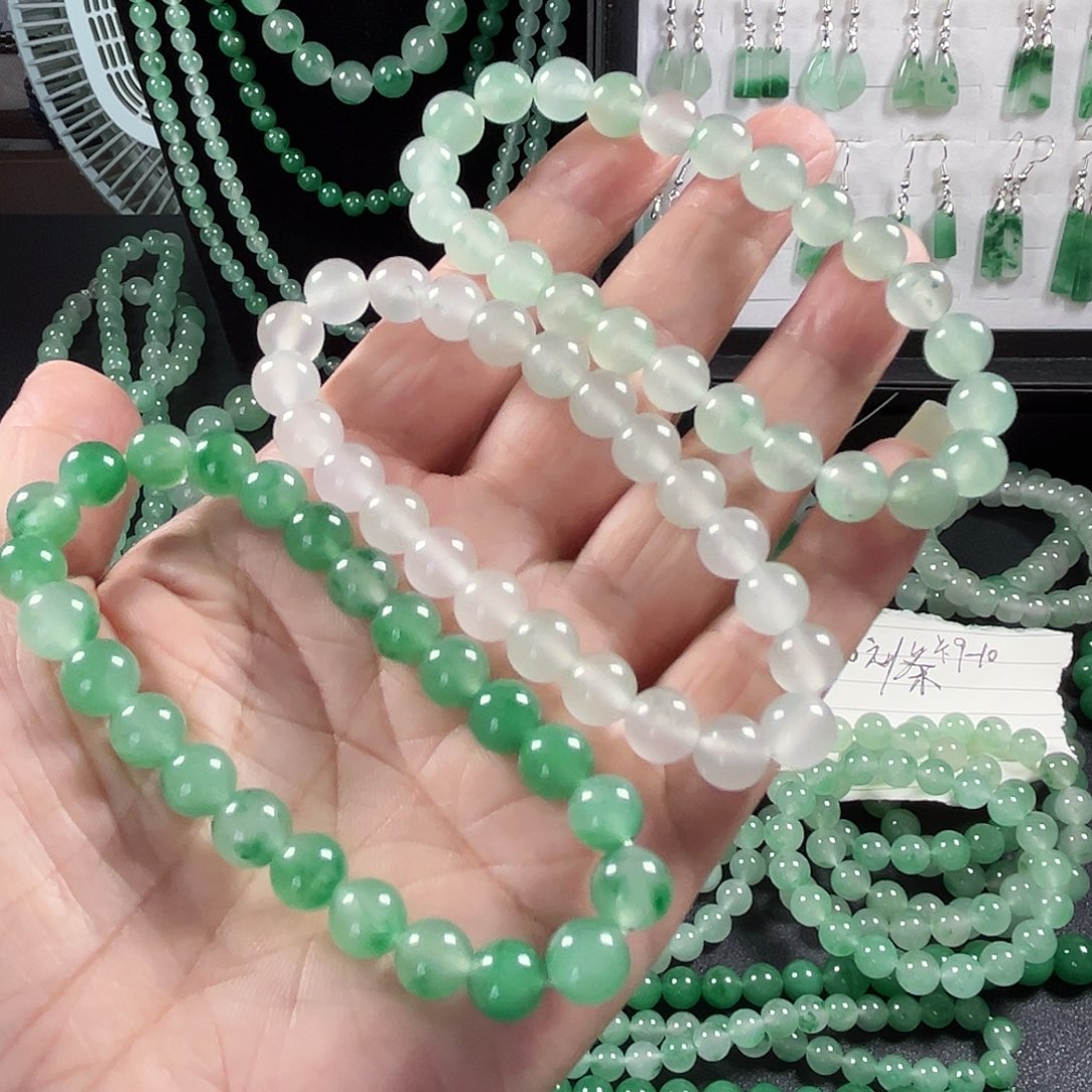 石英质玉手链合金多样性发货拍一发1️⃣