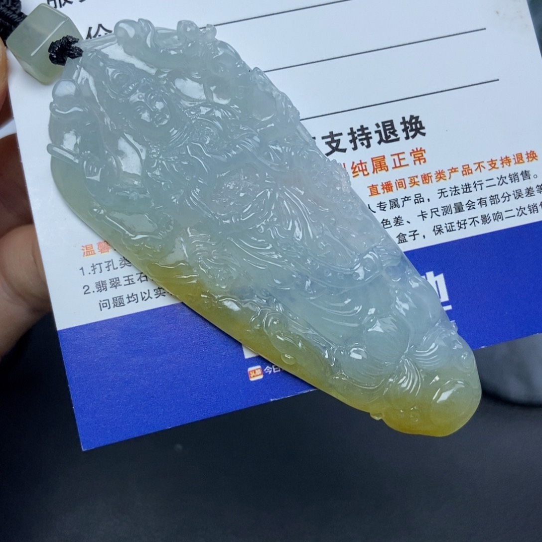未镶嵌定制翡翠祖**油牵手