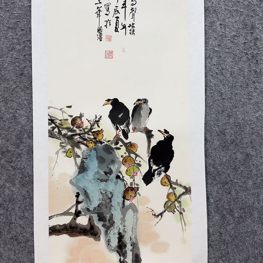 国画王国强老师作品欣赏