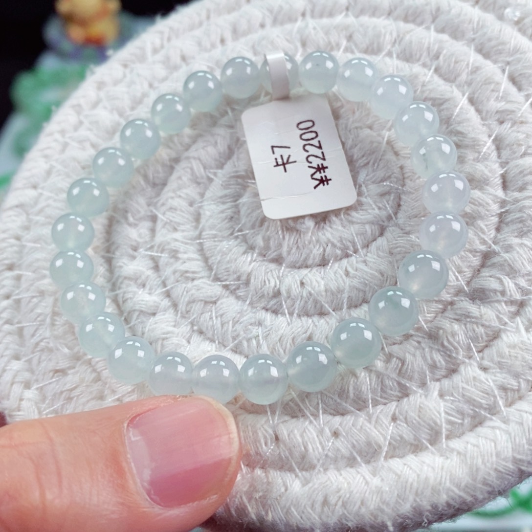 未镶嵌手链翡翠卡7