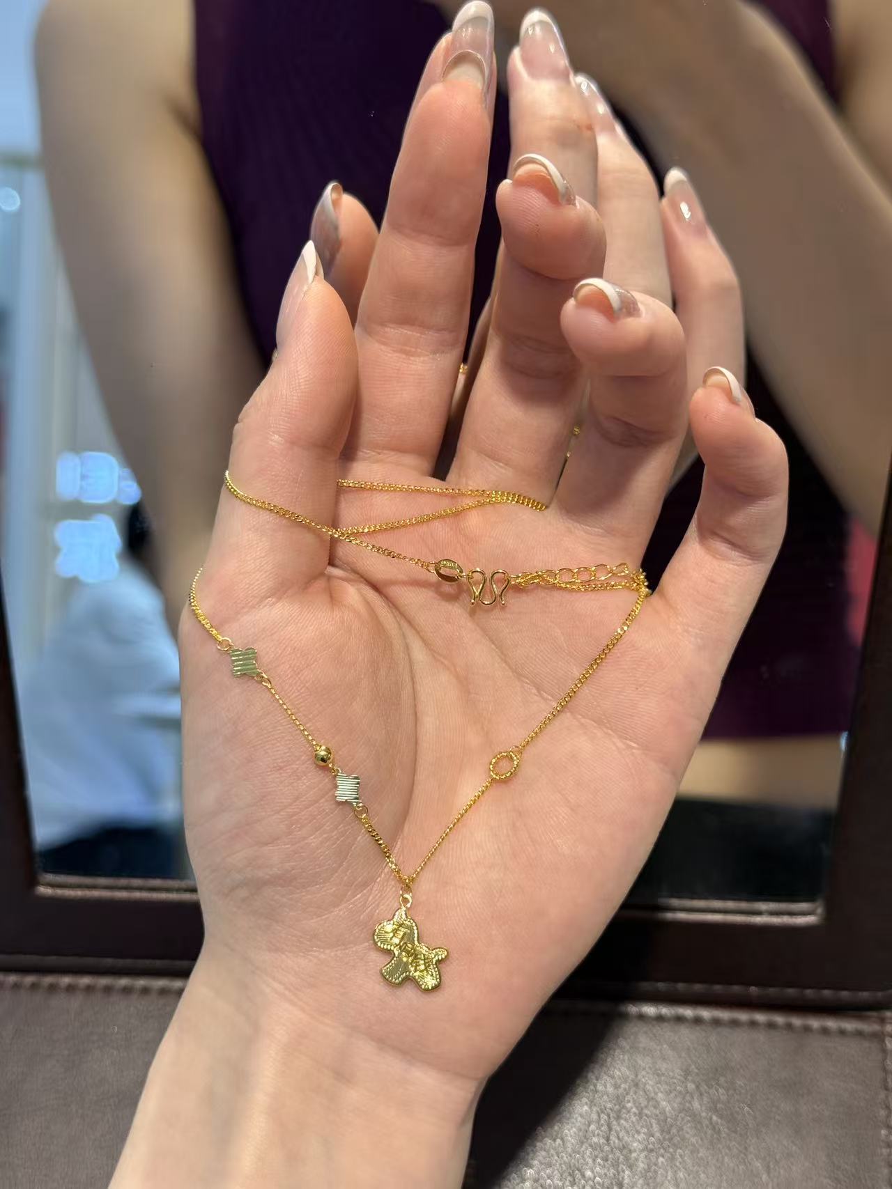 pt950铂金马上有钱套链6.67