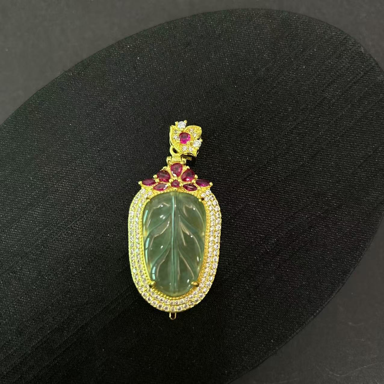 翡翠树叶吊坠（多样性发一件）