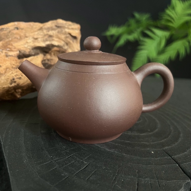 黄龙山原矿紫红泥斯文壶190毫升（体验款）
