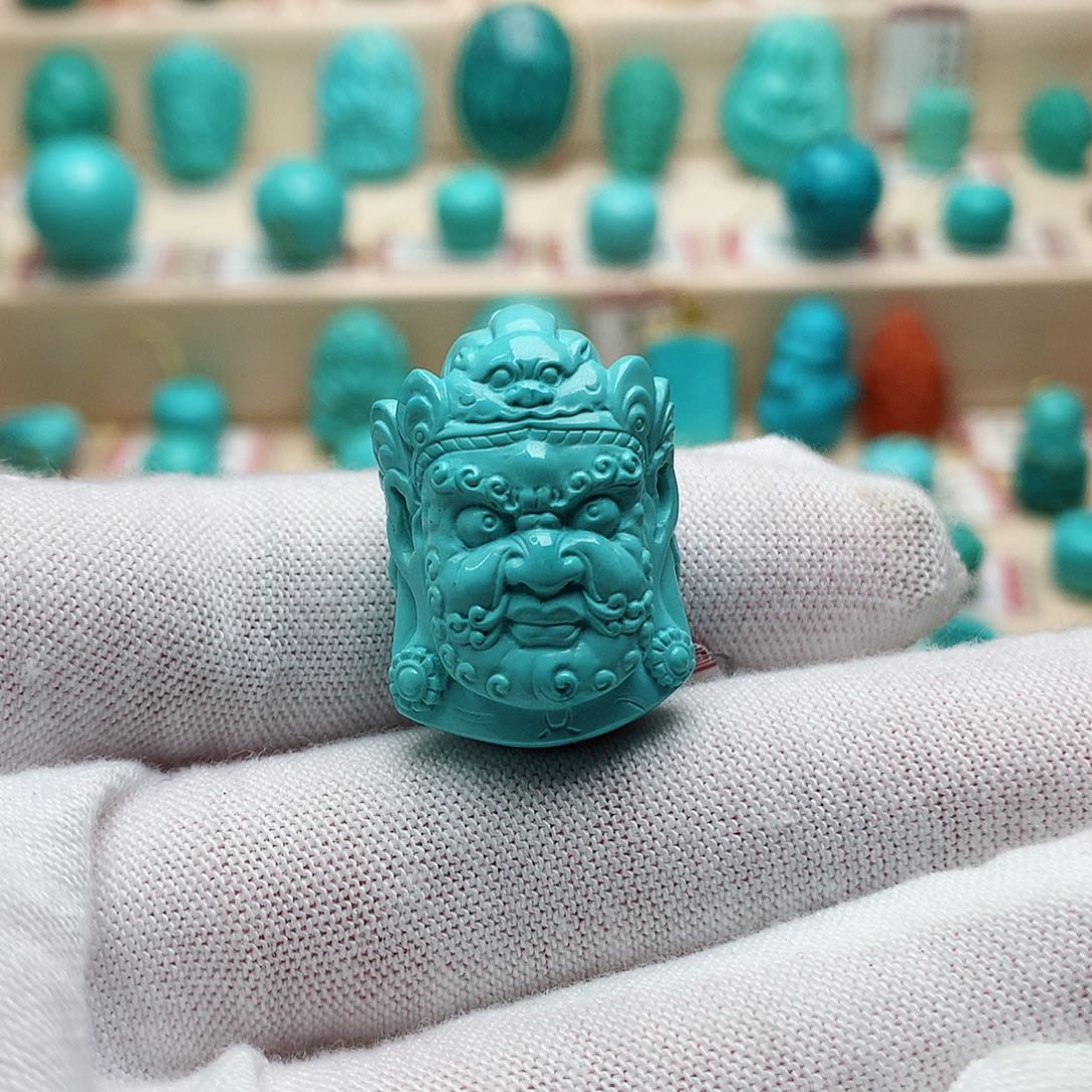 绿松石珠宝半成品未镶嵌