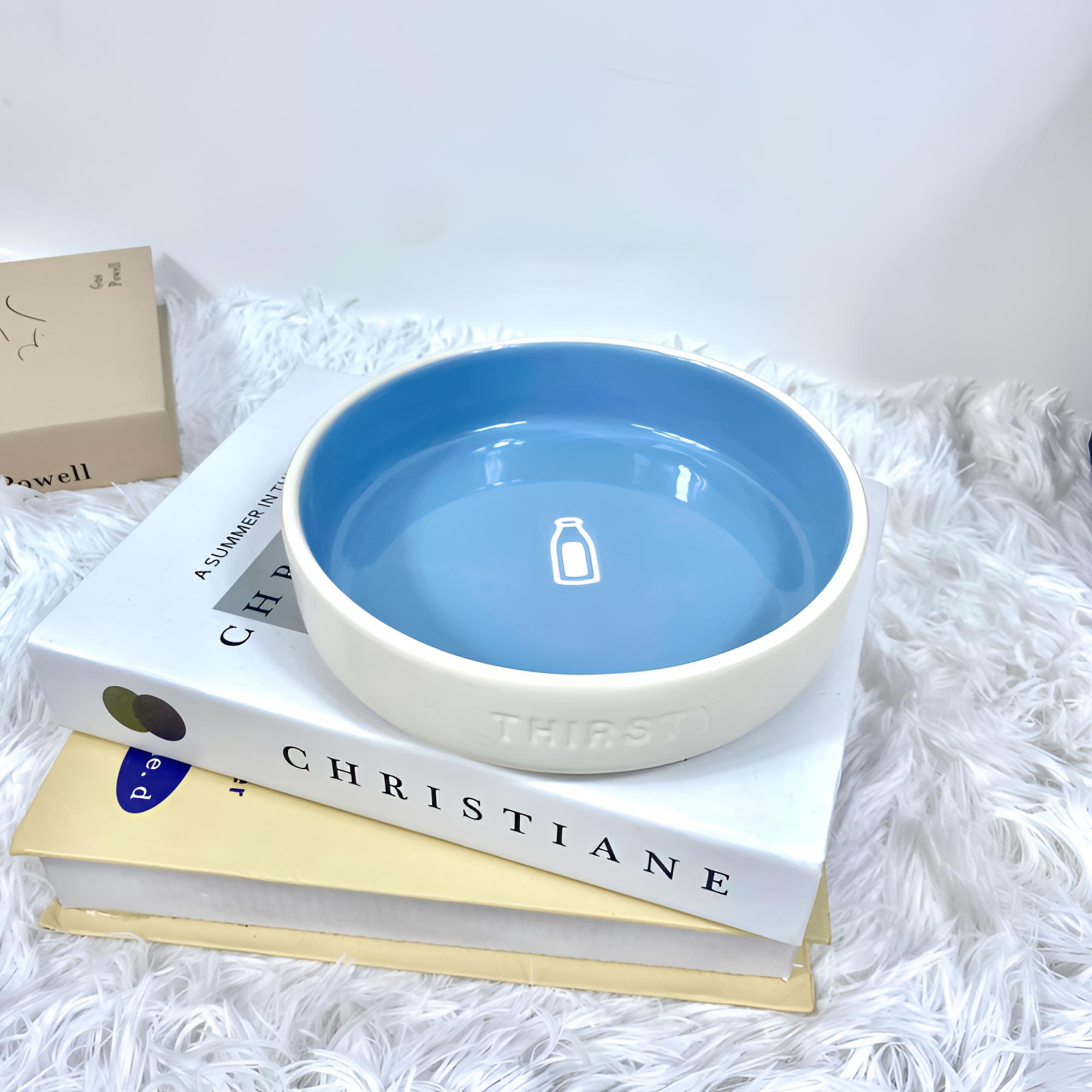 奶瓶陶瓷罐头碗零食碗猫猫碗狗碗猫粮碗猫咪碗猫粮盆猫水碗猫食碗