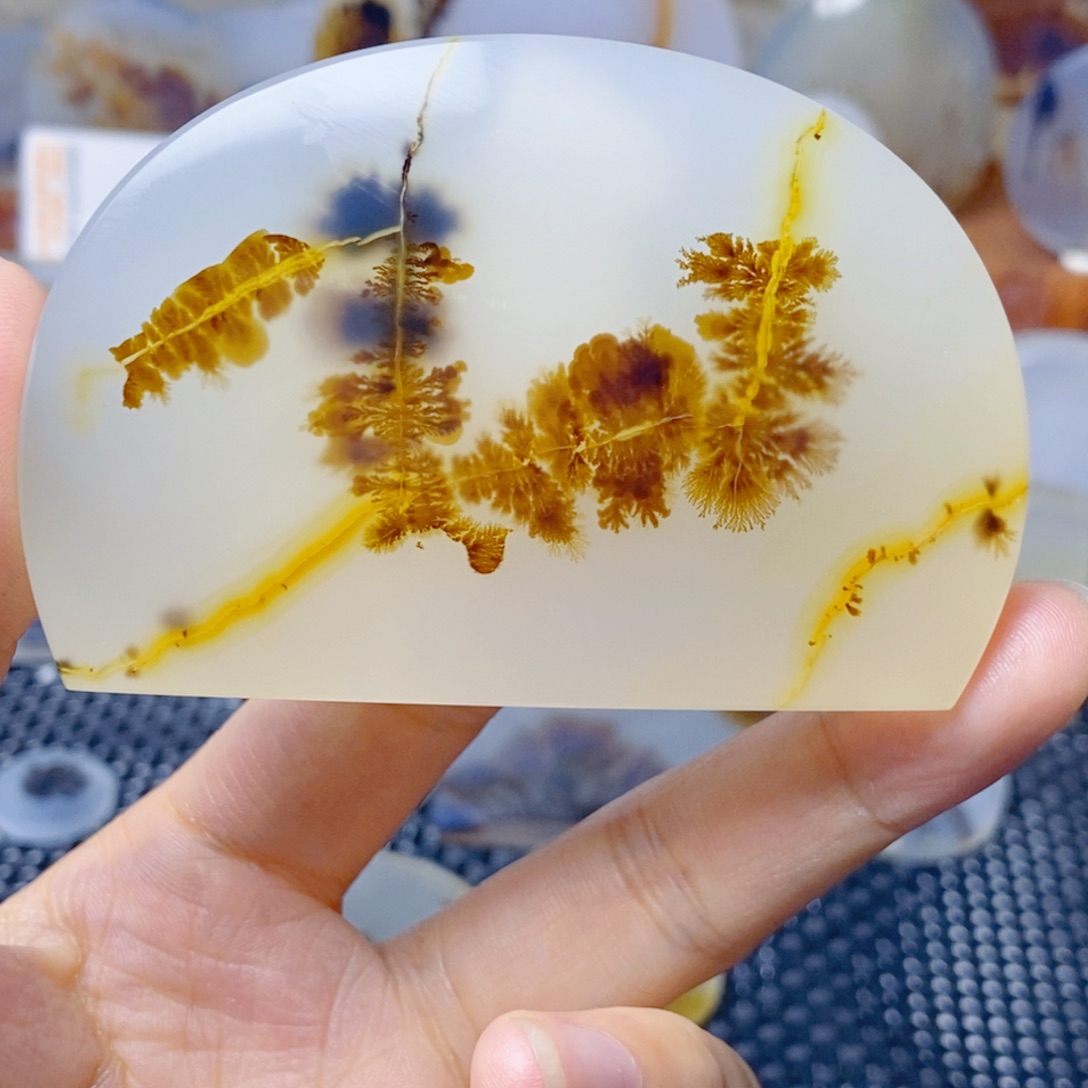 一***诺玛瑙/玉髓未镶嵌珠宝奇石