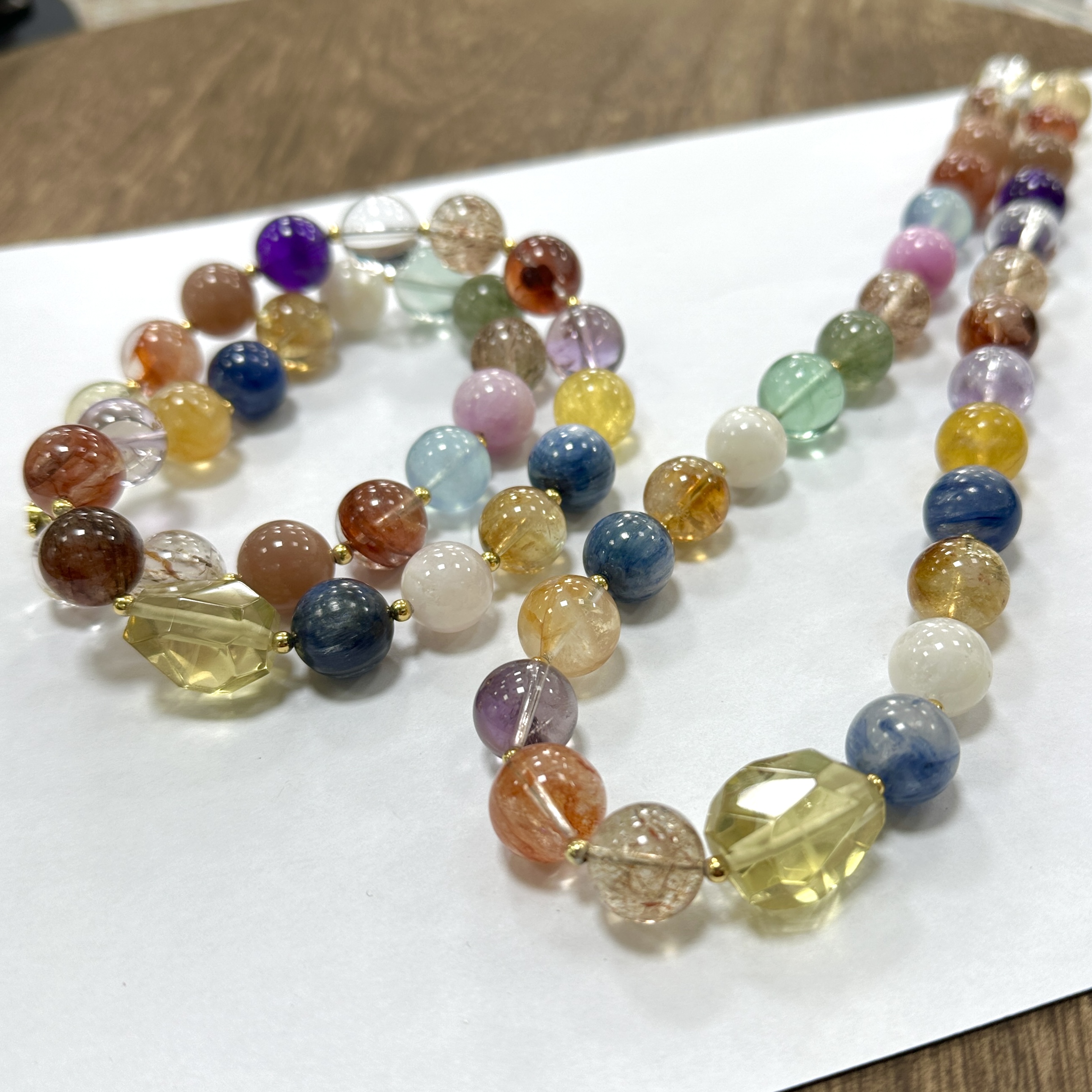 【书记甄选】原创"一路繁华"项链 多样性发一件 约12-13mm 7489CF