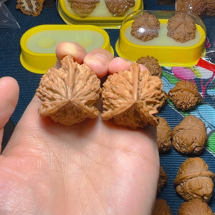 文玩核桃吊坠辰*盘山三棱