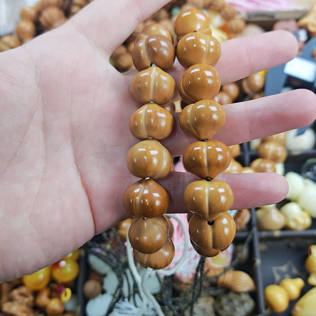 花***水猴头核桃吊坠屁桃手串 2