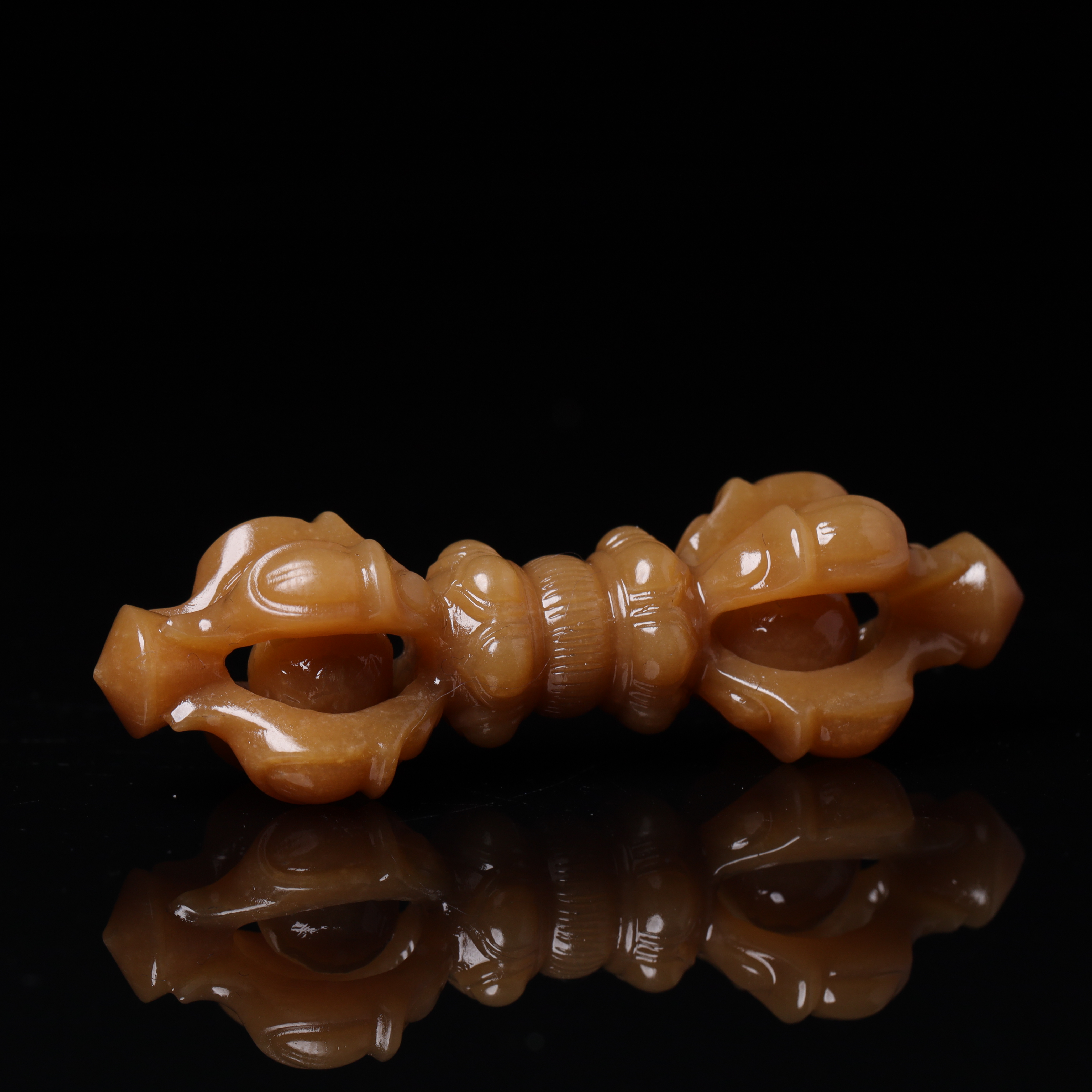 清代和田玉金刚杵-CS