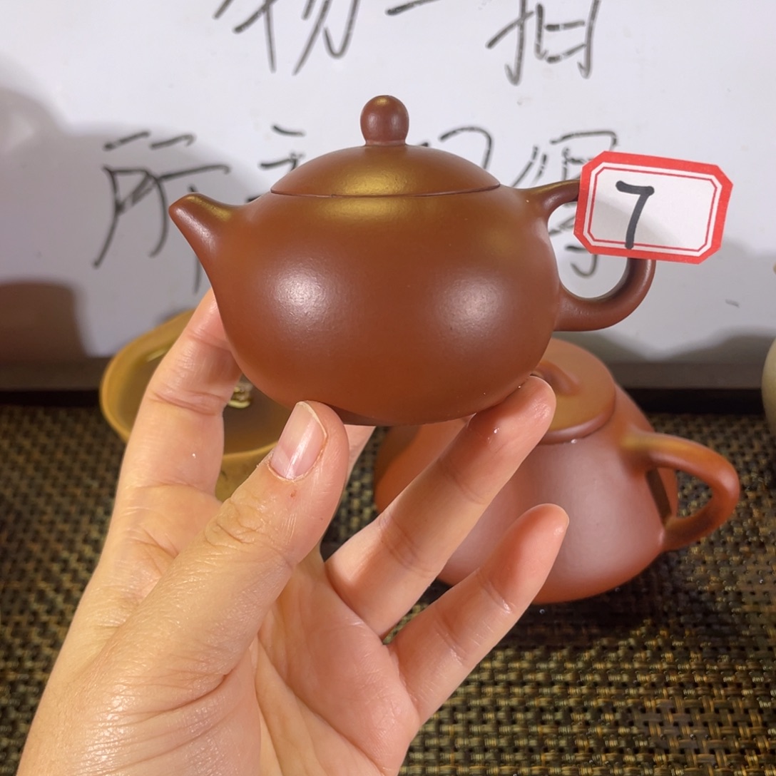 紫砂茶壶西施微瑕