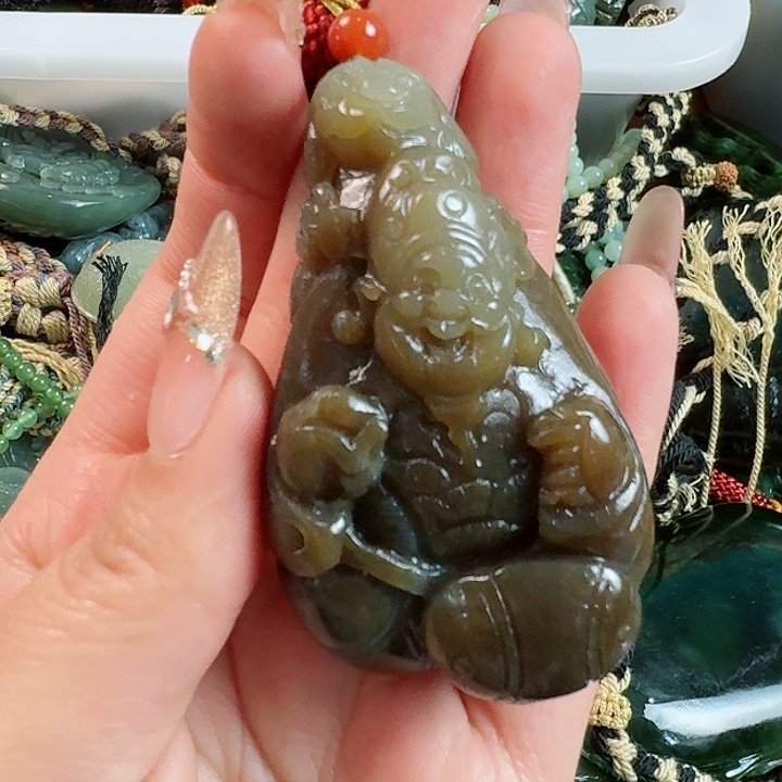 和田玉挂件未镶嵌