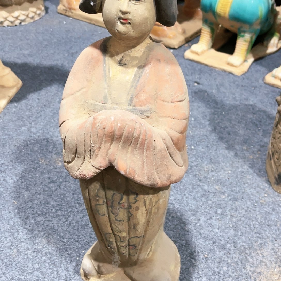 瓦当摆件长**鬼瓦当摆件