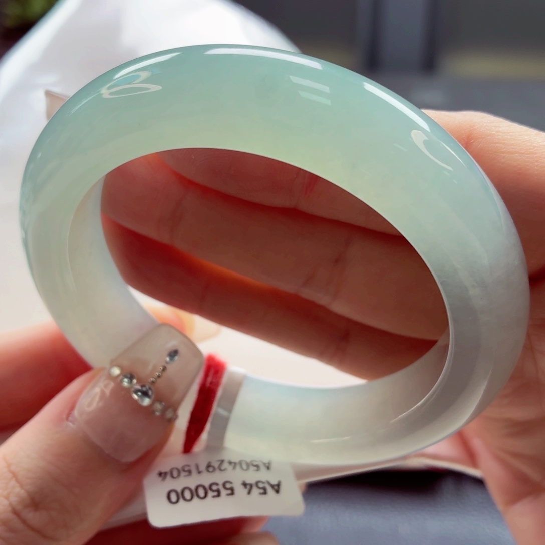 翡翠手镯未镶嵌85（43号）