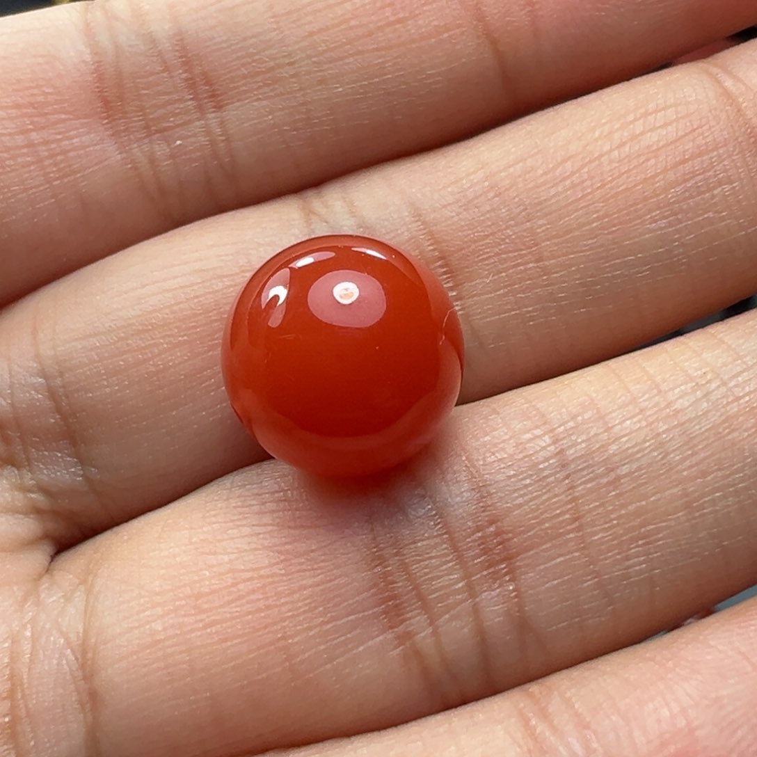 南红玛瑙珠子未镶嵌