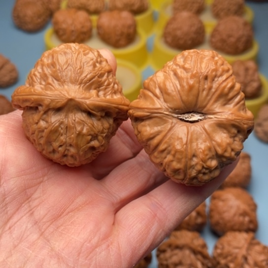 吊坠文玩核桃南瓜墩精对 40 42