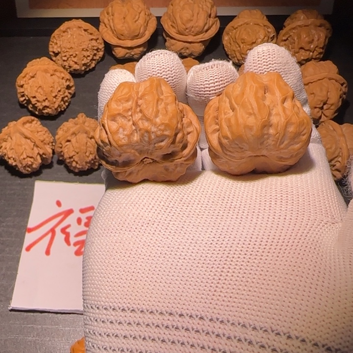 核桃蛤蟆头手把件福利