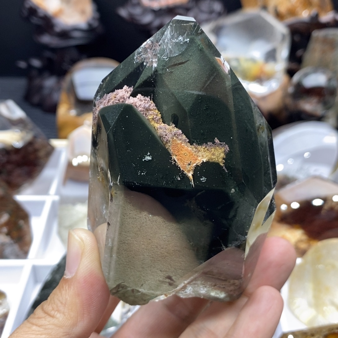 未镶嵌车挂水晶水晶