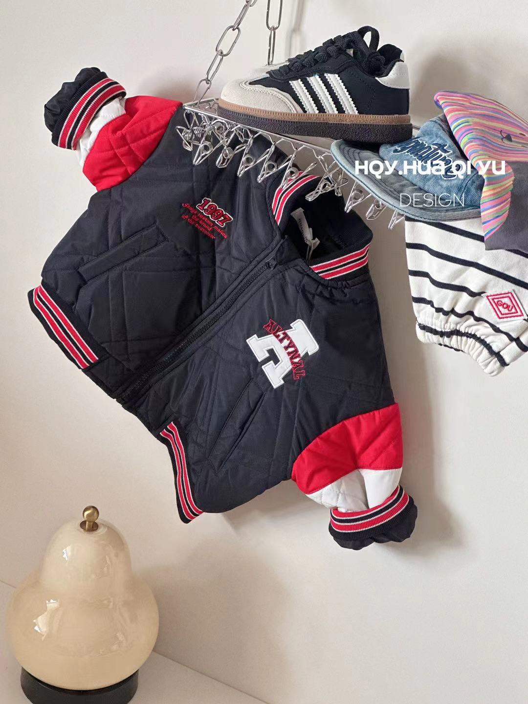 【E1839】宝宝韩版外套ol2025春秋新款酷帅儿童中大童棒球服炸街潮