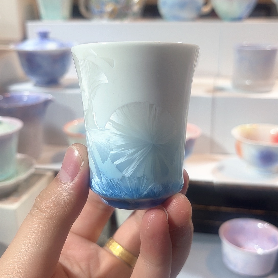 放***语结晶冰花系列茶杯