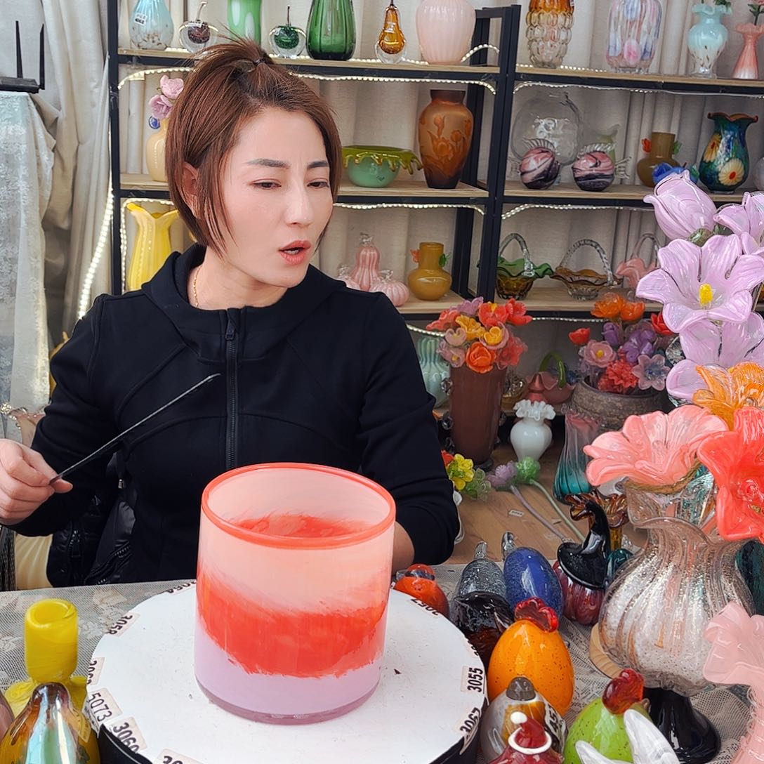 红筒福利家悦琉璃工艺品
