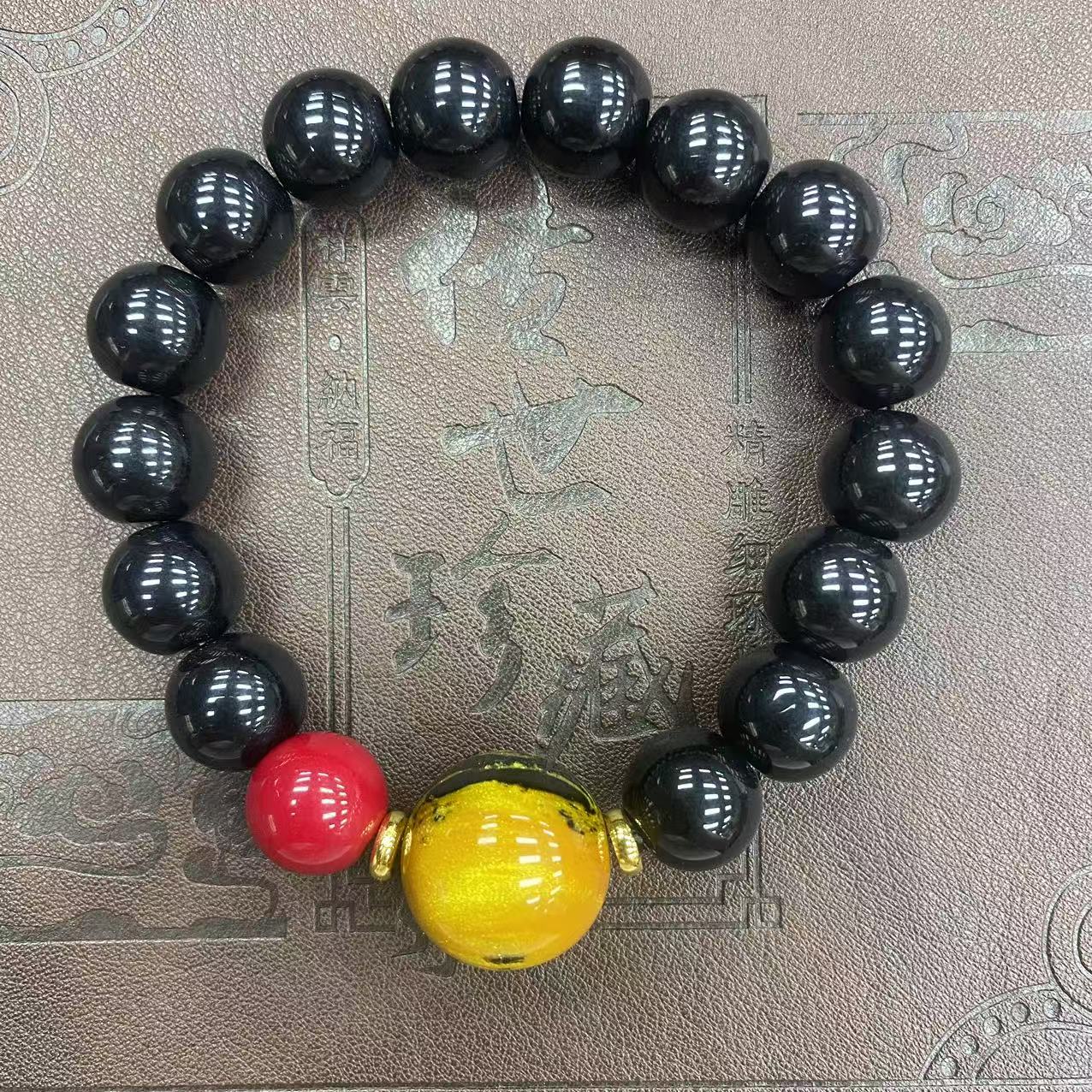 精品黑S丹手链丫3801