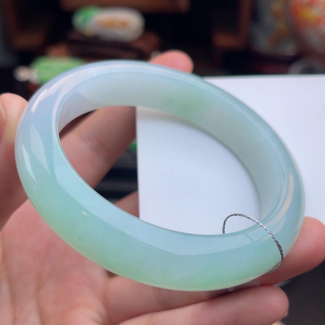 未镶嵌手镯翡翠正圈
