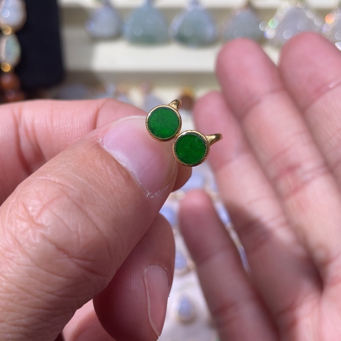 翡翠银S925镶嵌颈饰