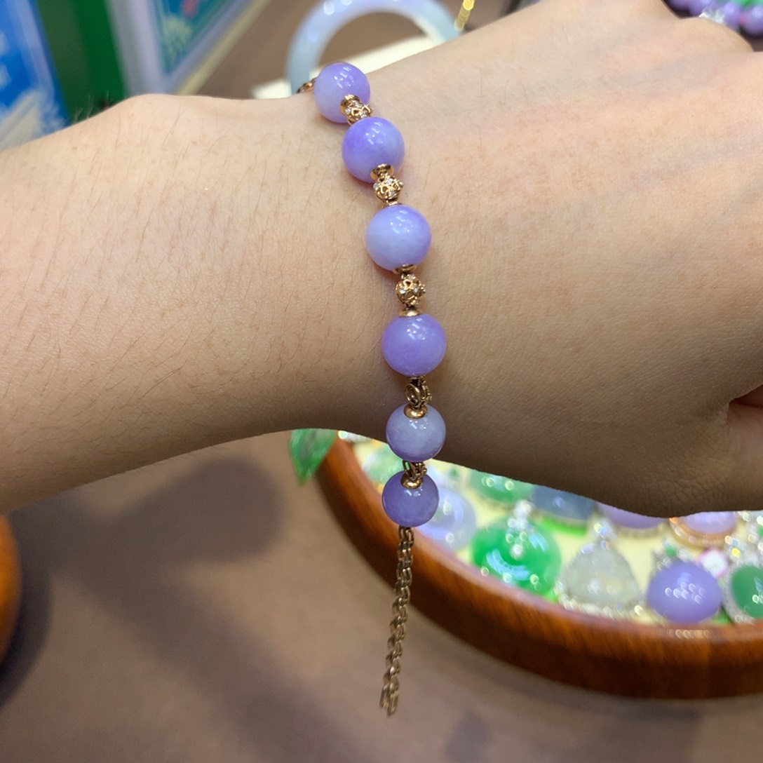 【闪购商品】翡翠18K金镶嵌颈饰众****具翡翠