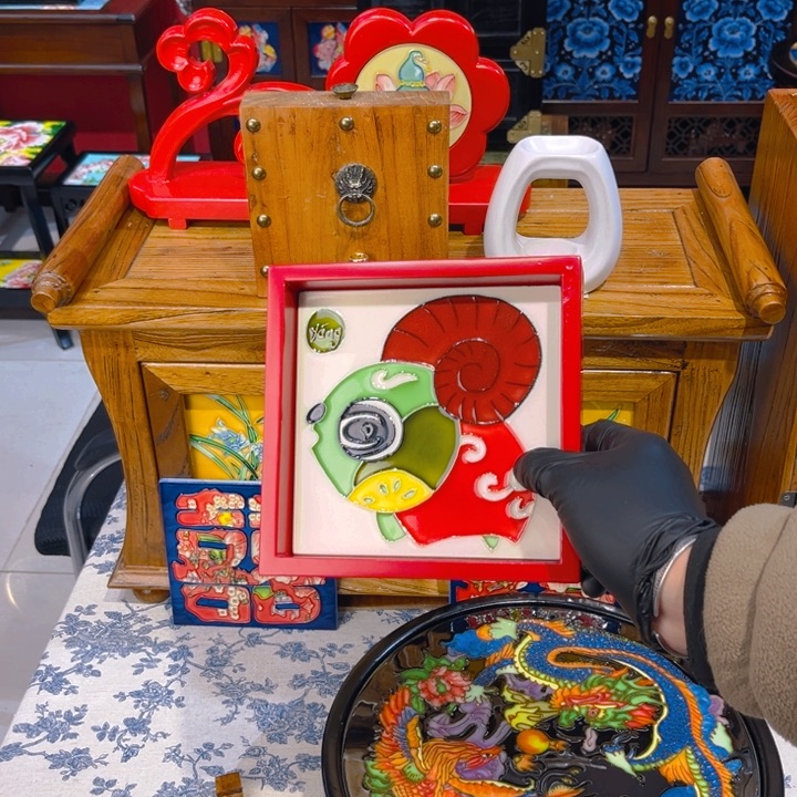 陶瓷瓷板画艺术作品