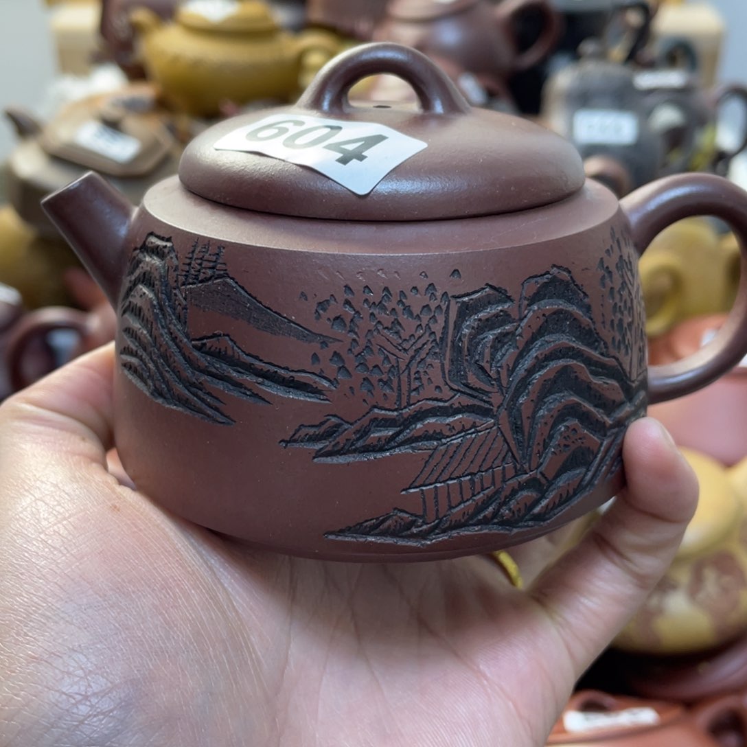 紫砂茶壶紫砂微瑕